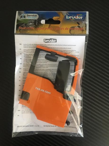 Bruder man tgs dvere oranzove, 