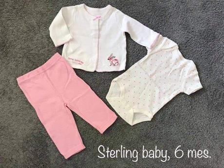 Set leginky body a svetrik, 68