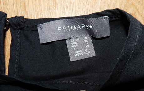 Bluzka s vysivkou, primark,36
