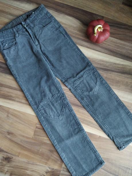 Menžestrové nohavice, h&m,128