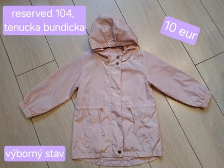 Reserved tenucka bundicka 104, reserved,104