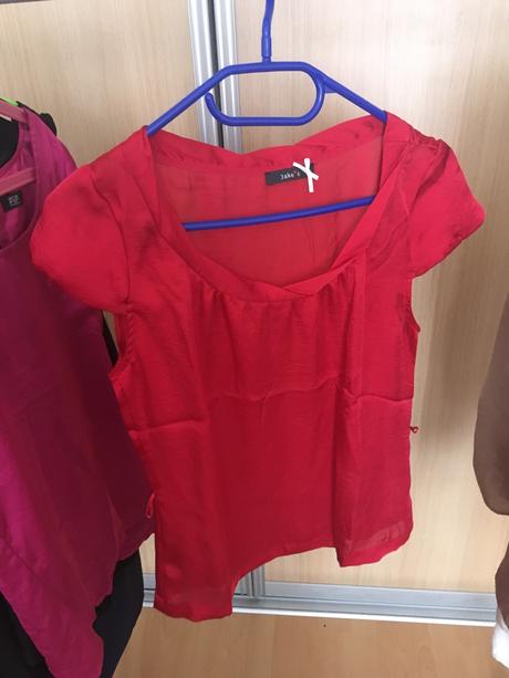 Cervena bluzka zn.jakes, 34