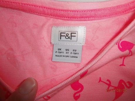 Šaty a legíny na 2-3 roky,č.98, f&f,98