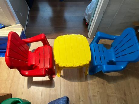 Súprava mini stolík a stoličky, 