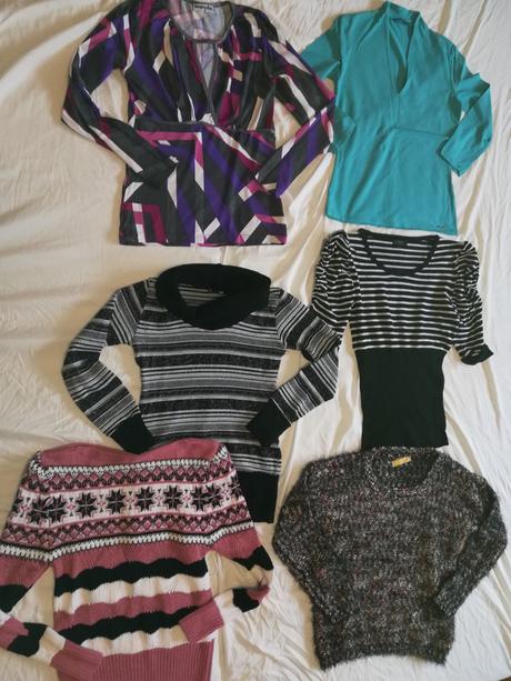 Topy a pulóvre do práce, do školy, m