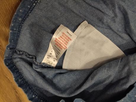 Rifľova sukňa na traky, f&f,98