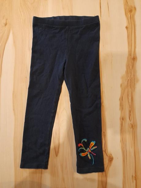 Tenké legínky s vyšívanou aplikáciou, gap,104