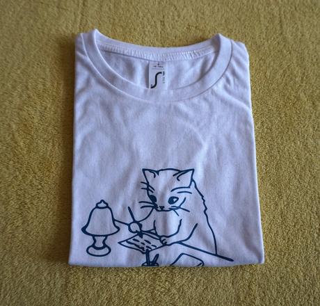 Biele tričko s mačkou, sol's,122