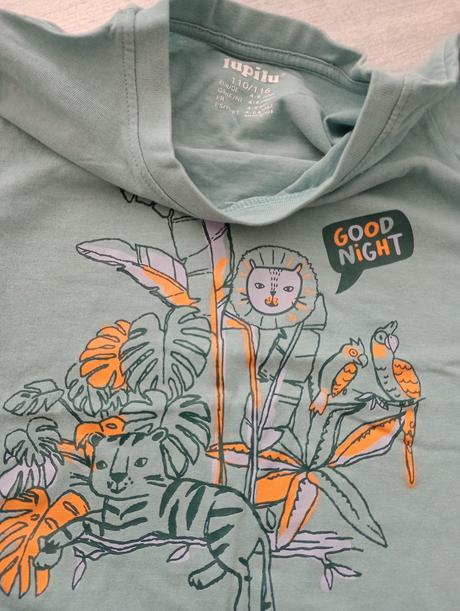 Krátke pyzamo, lupilu,116