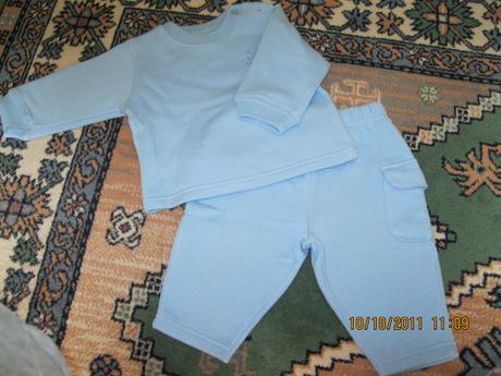 Modrá tepláková súprava, items,68