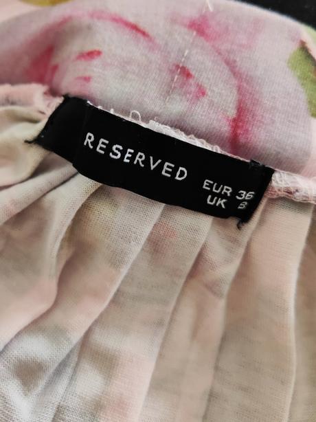 Kvietkovaná midi sukňa reserved, reserved,s