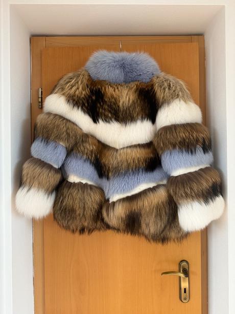 Luxusný kožuch flo clo, xs