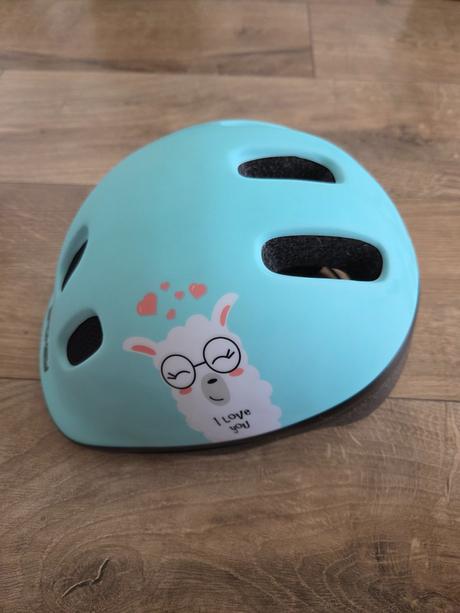Detská cyklistická prilba fun lama, 48-52 cm,