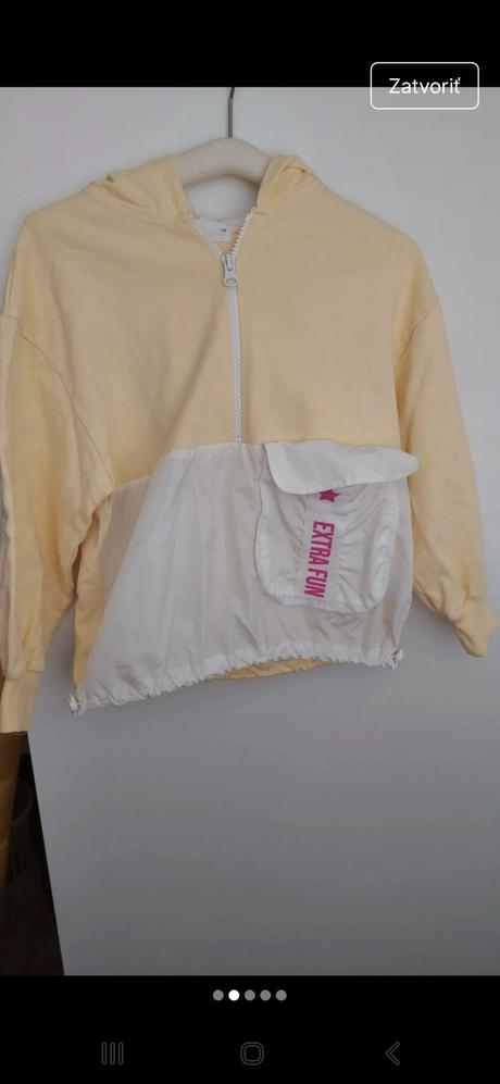 Zara žltá mikina, zara,128