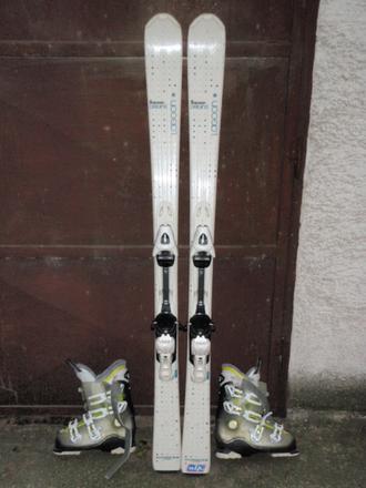 Dámske lyže salomon lagoon 151cm, salomon,150-159 cm