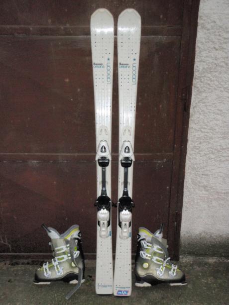 Dámske lyže salomon lagoon 151cm, salomon,150-159 cm