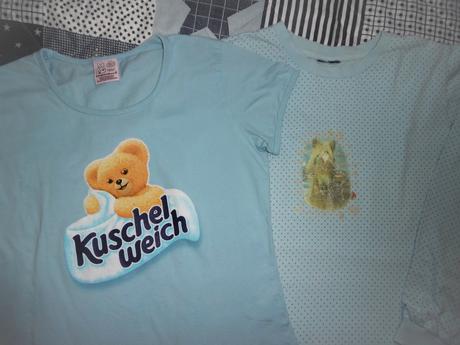 Nočná košieľka + 2 tričká, 152