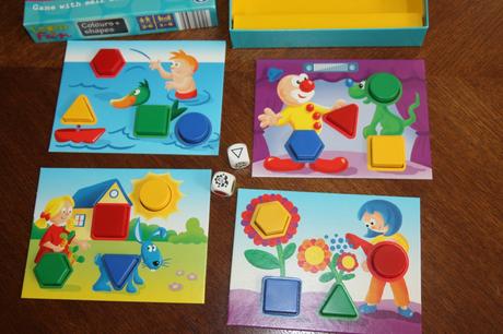 Hra farby a tvary - od 3 rokov,