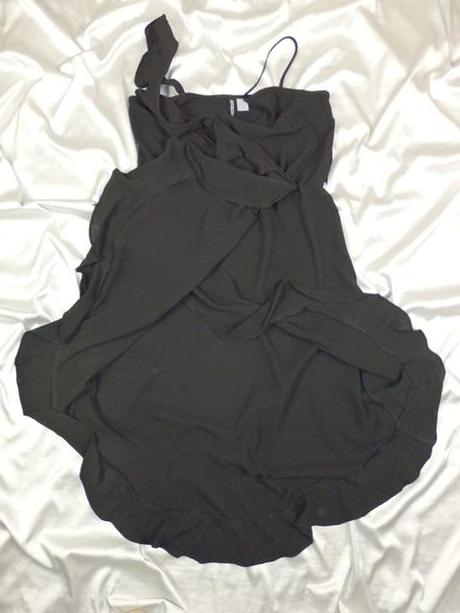 Kvalitné čierne šaty, h&m,42