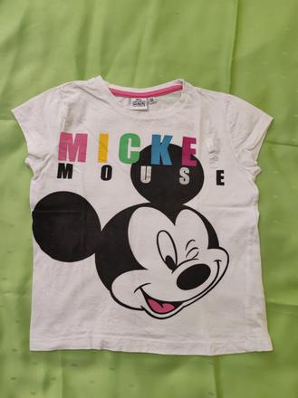 Tričko mickey mouse vel 134, disney,134