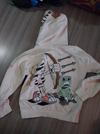 Mikina minecraft, reserved,140