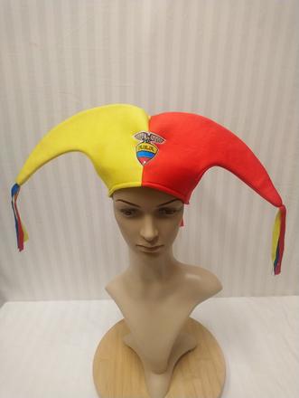 Doplnok kostýmu - čiapka šašo-klaun, f.e.f., 52 cm, 
