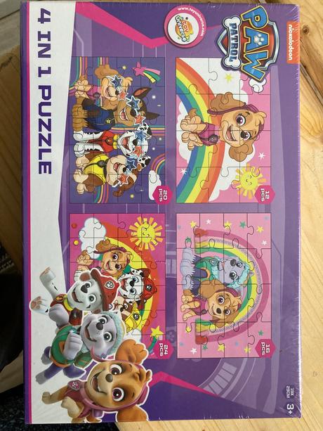 Zabalené puzzle paw patrol, 