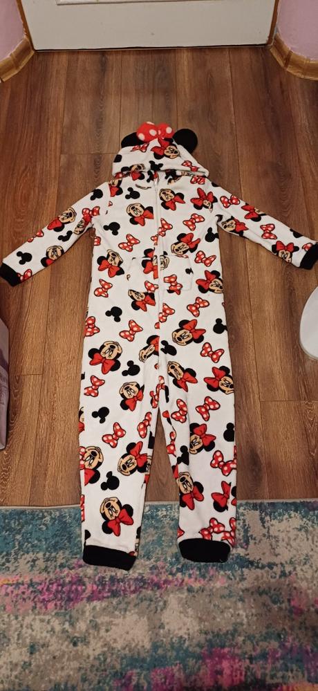 Chlpaty overal 134-140 minnie mouse, 140