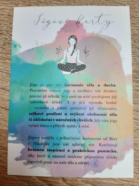 Jógové karty,