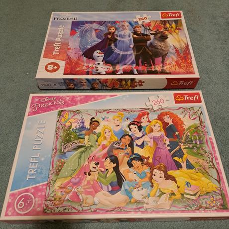 Puzzle disney princess a frozen, 