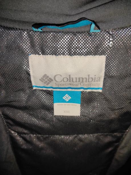 Lyžiarska vetrovka columbia top stav, columbia,xxxl