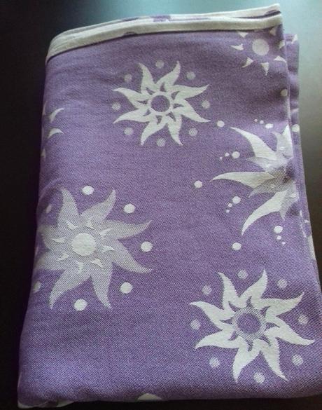 Šatka na nosenie detí sestrice slncia levander, sestrice