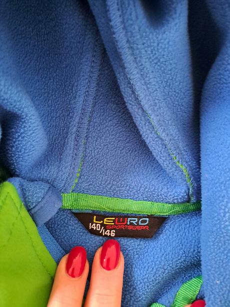 Softshellová bunda, lewro,140