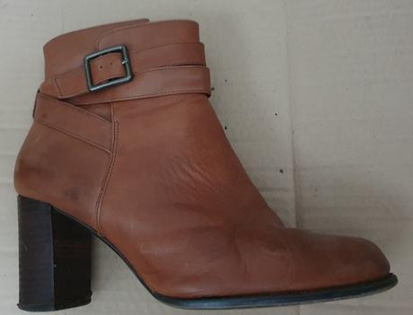 Kozene kotnikove cizmy clarks, clarks,40
