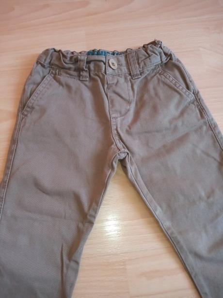 Hnedé nohavice, denim co,98