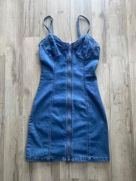 Riflové šaty, tally weijl,36