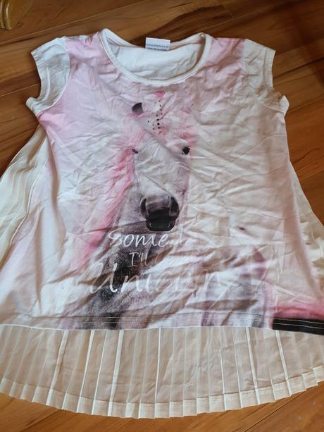 Tričko blúzka s konikmi 158/164, 158