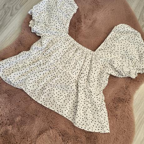 36 crop bluzka s hviezdami, primark,s