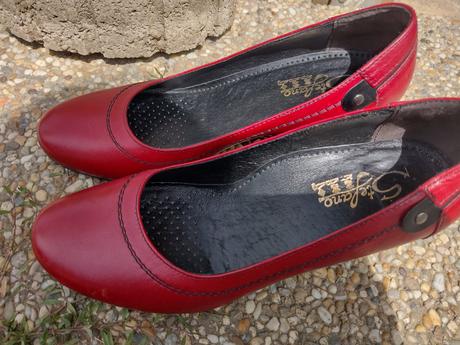 Lodičky kožené vd 26,4cm, 40