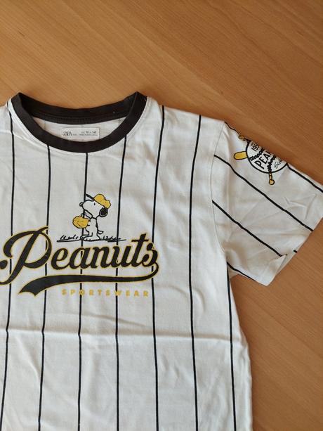 Baseball tričko - kolekcia peanuts, zara,140