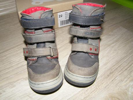 Kožené zimné topánky - veľmi dobrý stav, lasocki,22