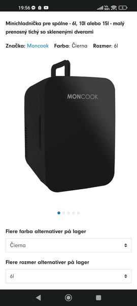 Moncook mini chladnička
