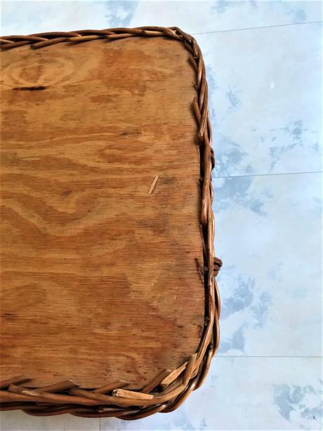 Veľký piknikový ratanový podnos, 