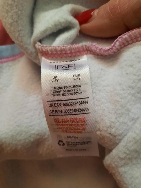 Dievčenské šaty, f&f,98