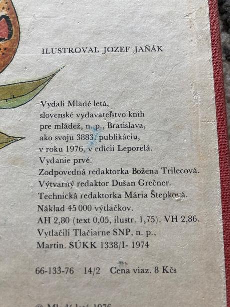 Uhádneš, kto som prvé vydanie (1976), 