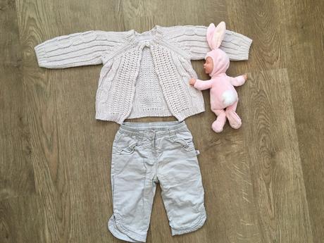 Komplet svetrík a nohavice, kanz,62