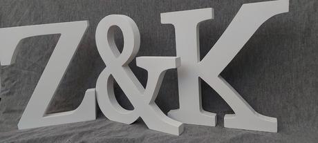 Dekoračné drevené písmeno  z, 