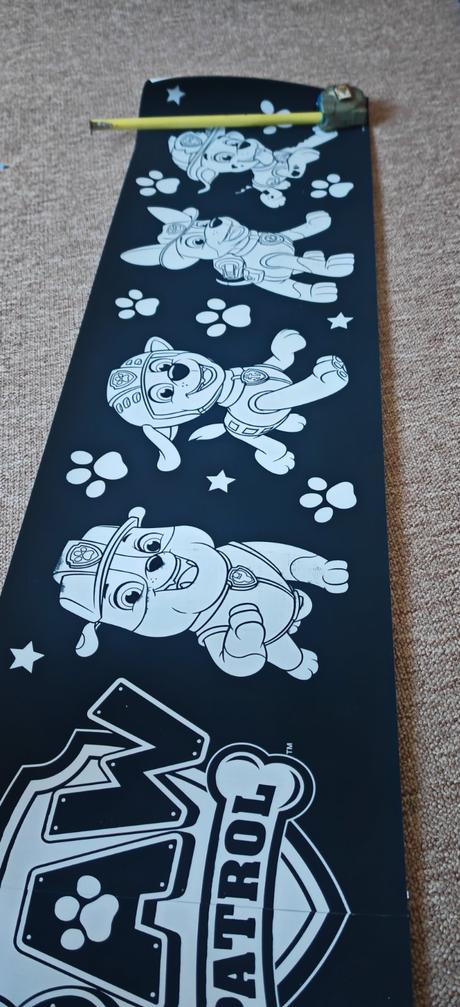Plagát paw patrol škrabací,