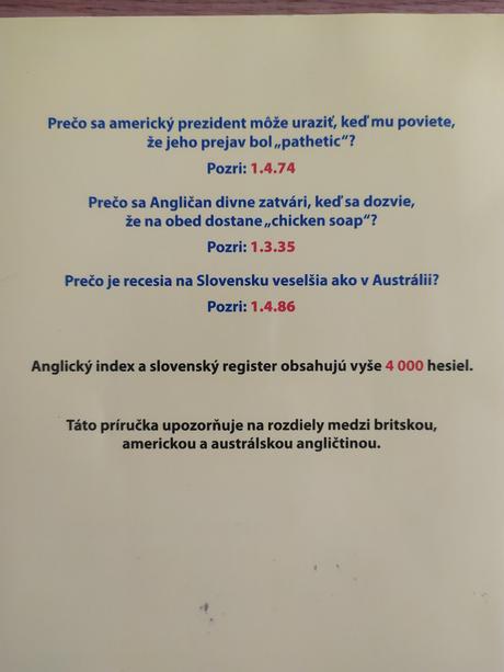 Chyby, ktoré slováci robia v angličtine, 