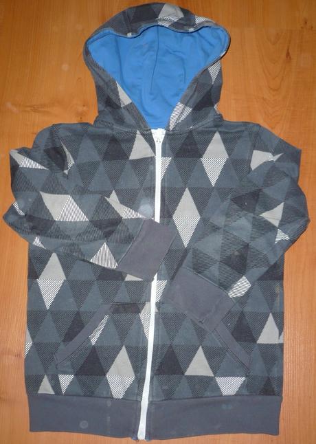 Mikina na zips s kapucou, f&f,116